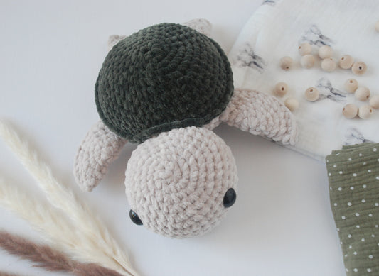 Kuscheltier Schildi - Moosgrün